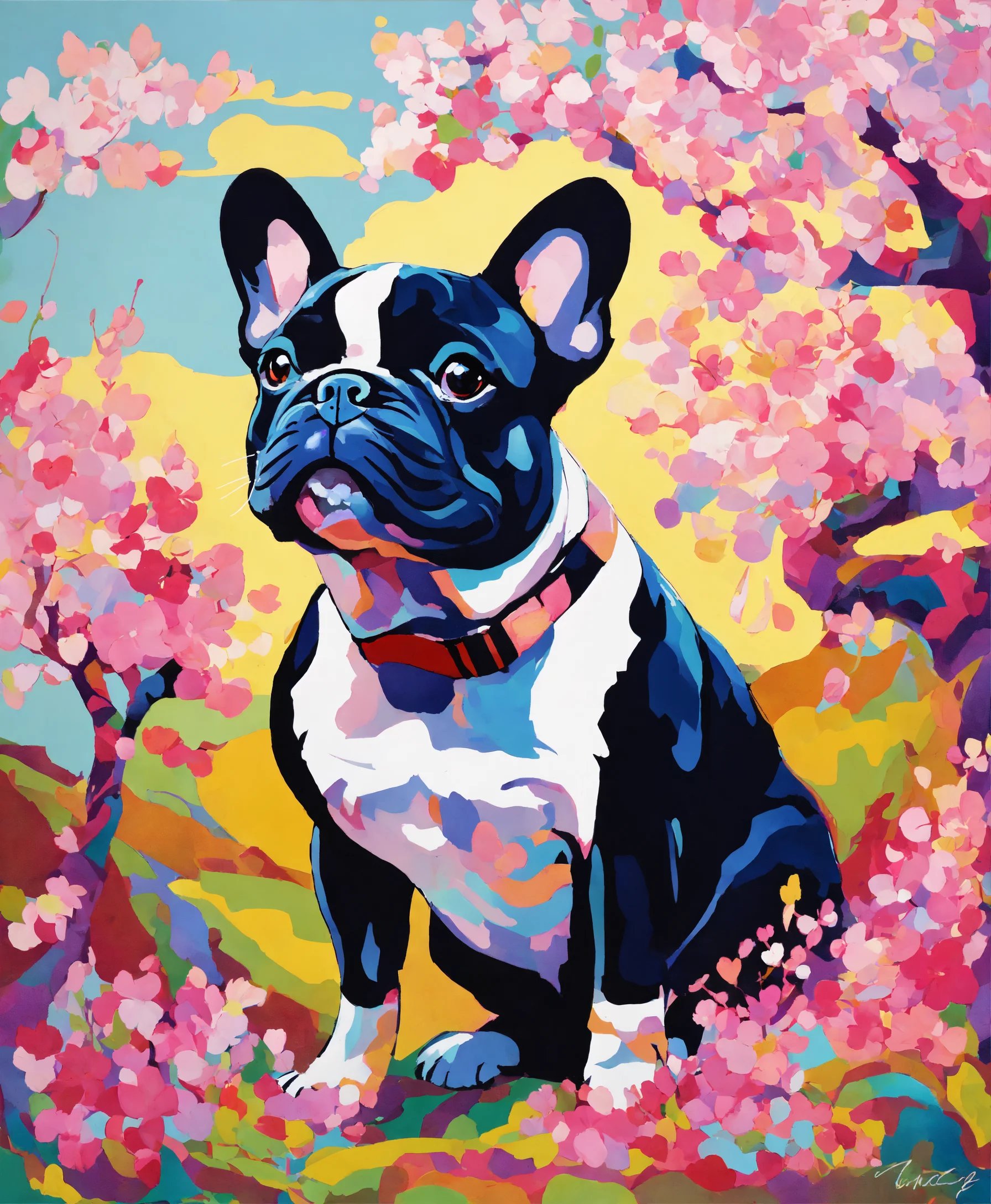 French bulldog sienna