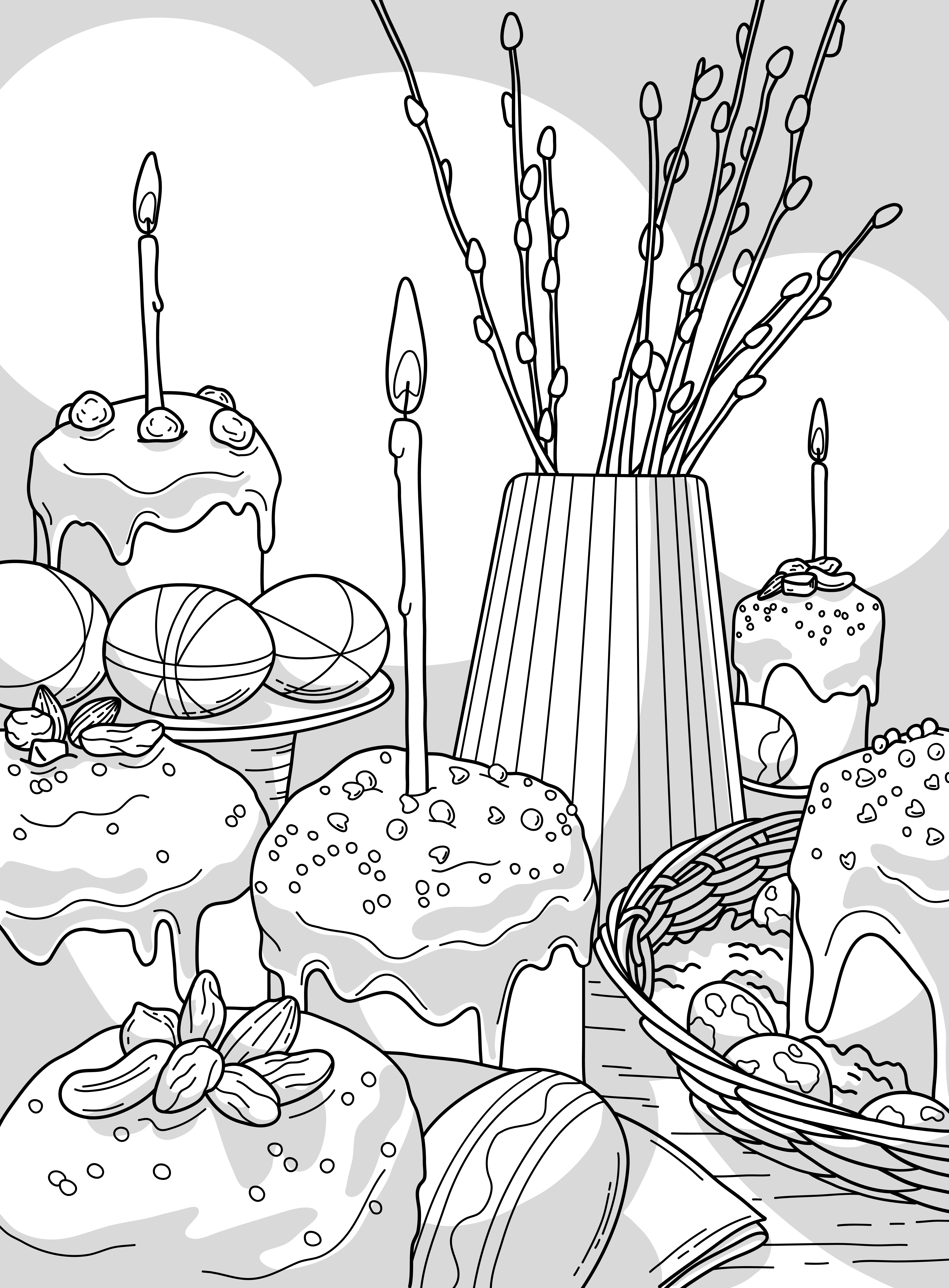 5 easter still life with candles1