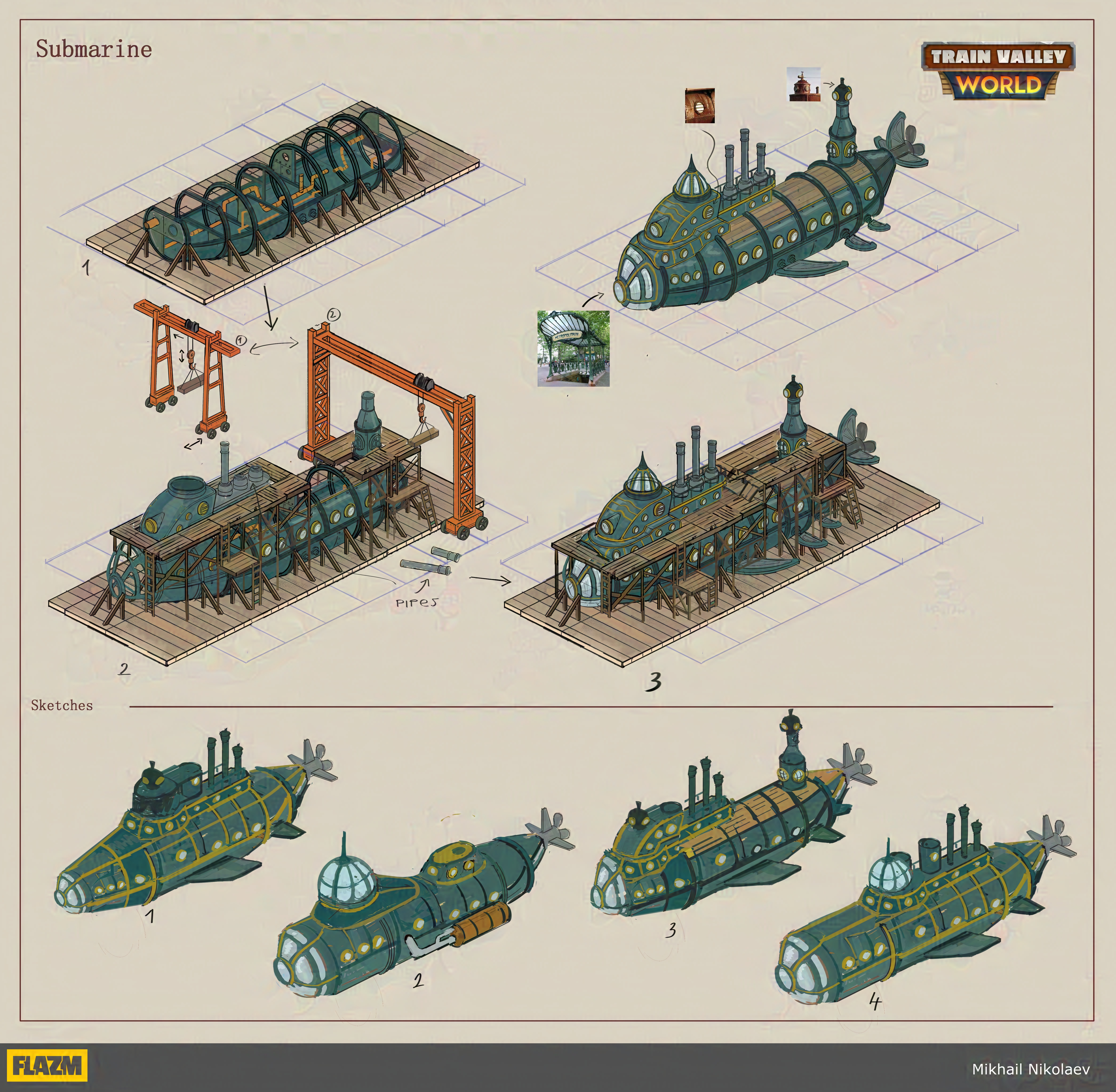 Submarine mikhail nikolaev