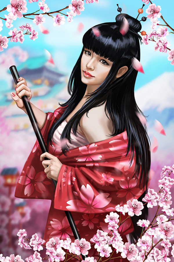 Sakura girl2