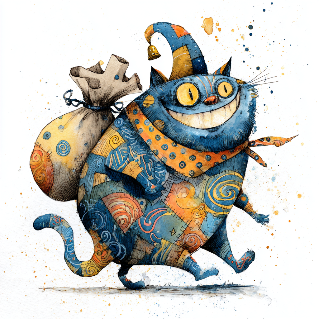 Marylilly a whimsical chubby cat with a joyful and mischievou b73fdaf1 bca2 4600 a573 88f17147a877 3