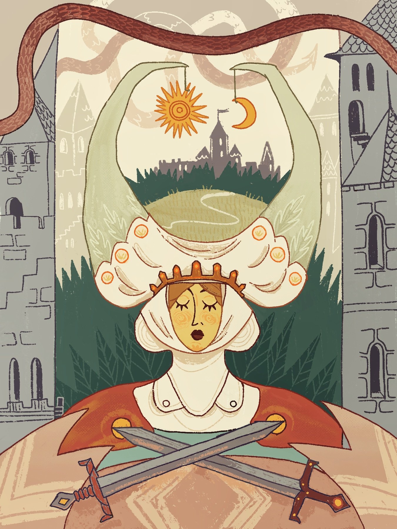 Princess.medieval.morwenart