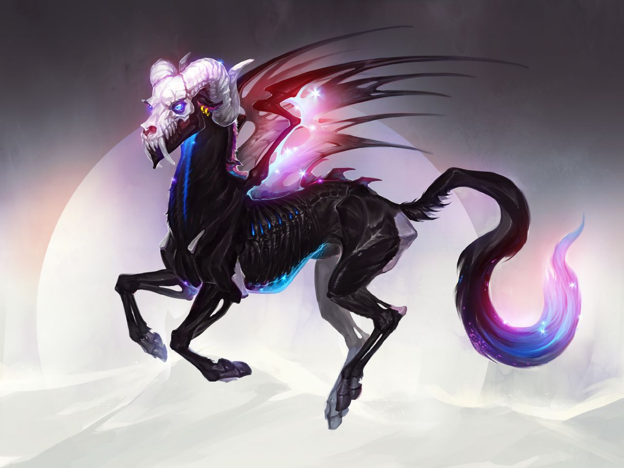 Edinorog loshad cherep 128166 1280x960