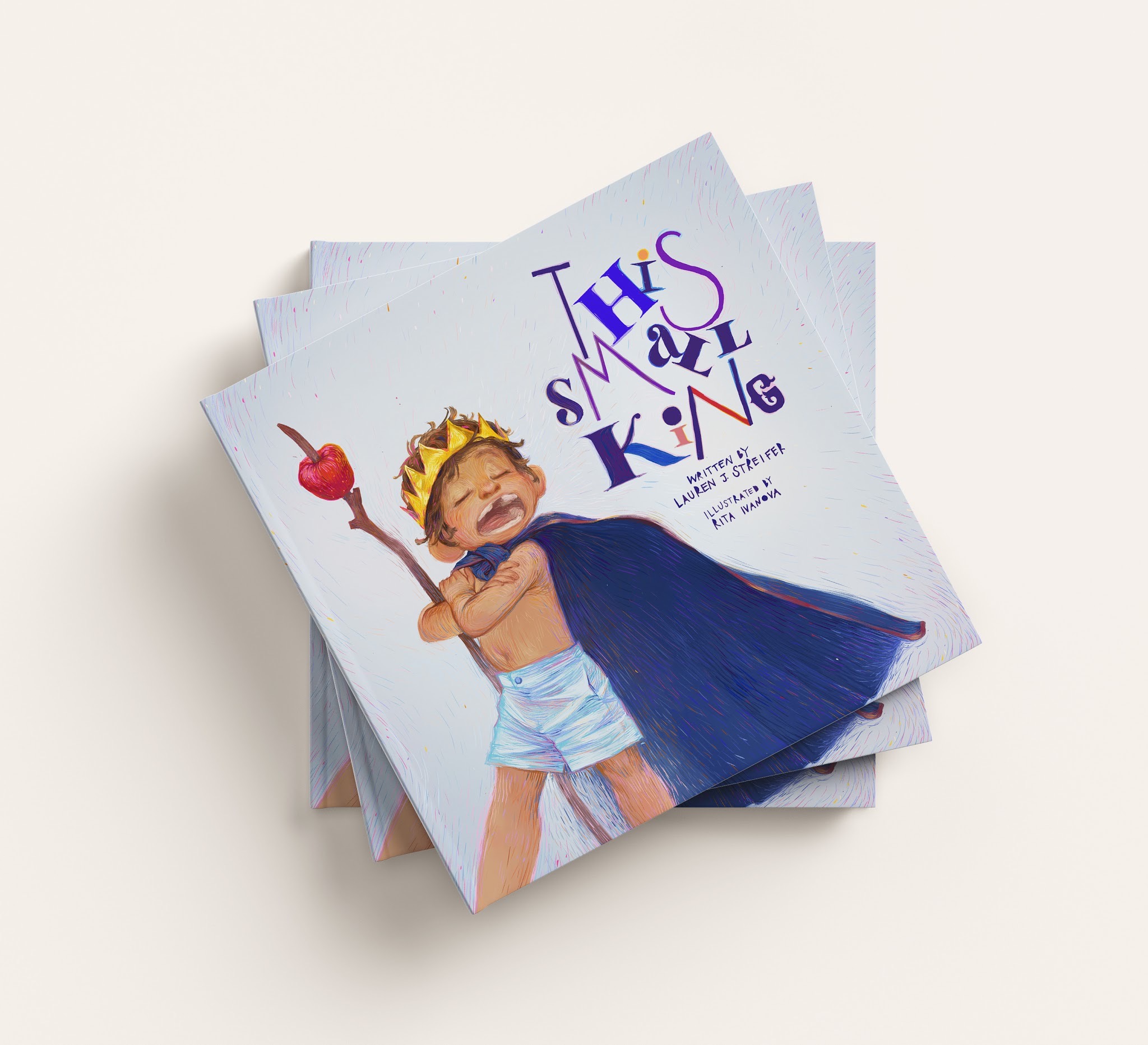 Square book mockup 3