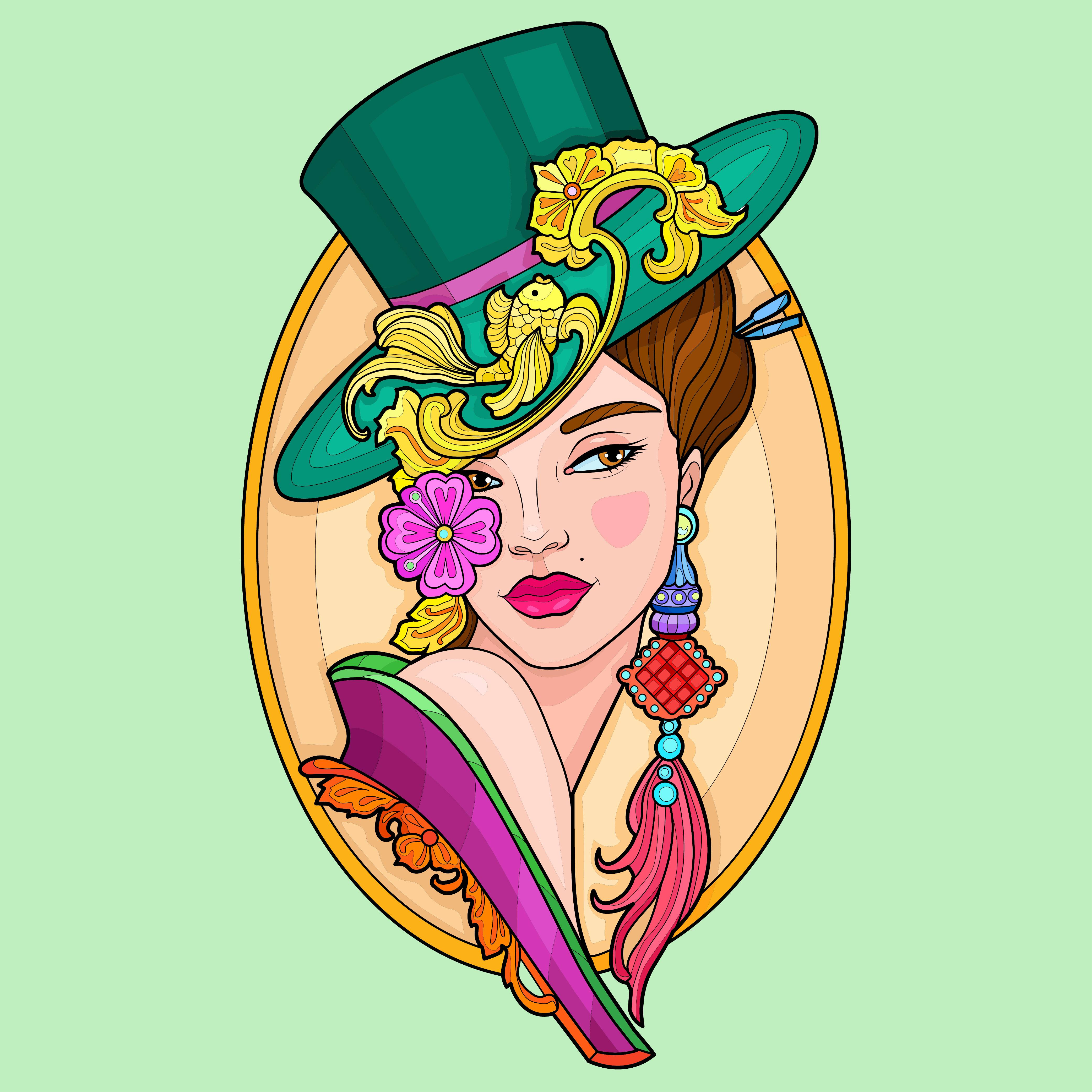 Halauniova sviatlana woman in hat 01 %d0%9c%d0%be%d0%bd%d1%82%d0%b0%d0%b6%d0%bd%d0%b0%d1%8f %d0%be%d0%b1%d0%bb%d0%b0%d1%81%d1%82%d1%8c 1