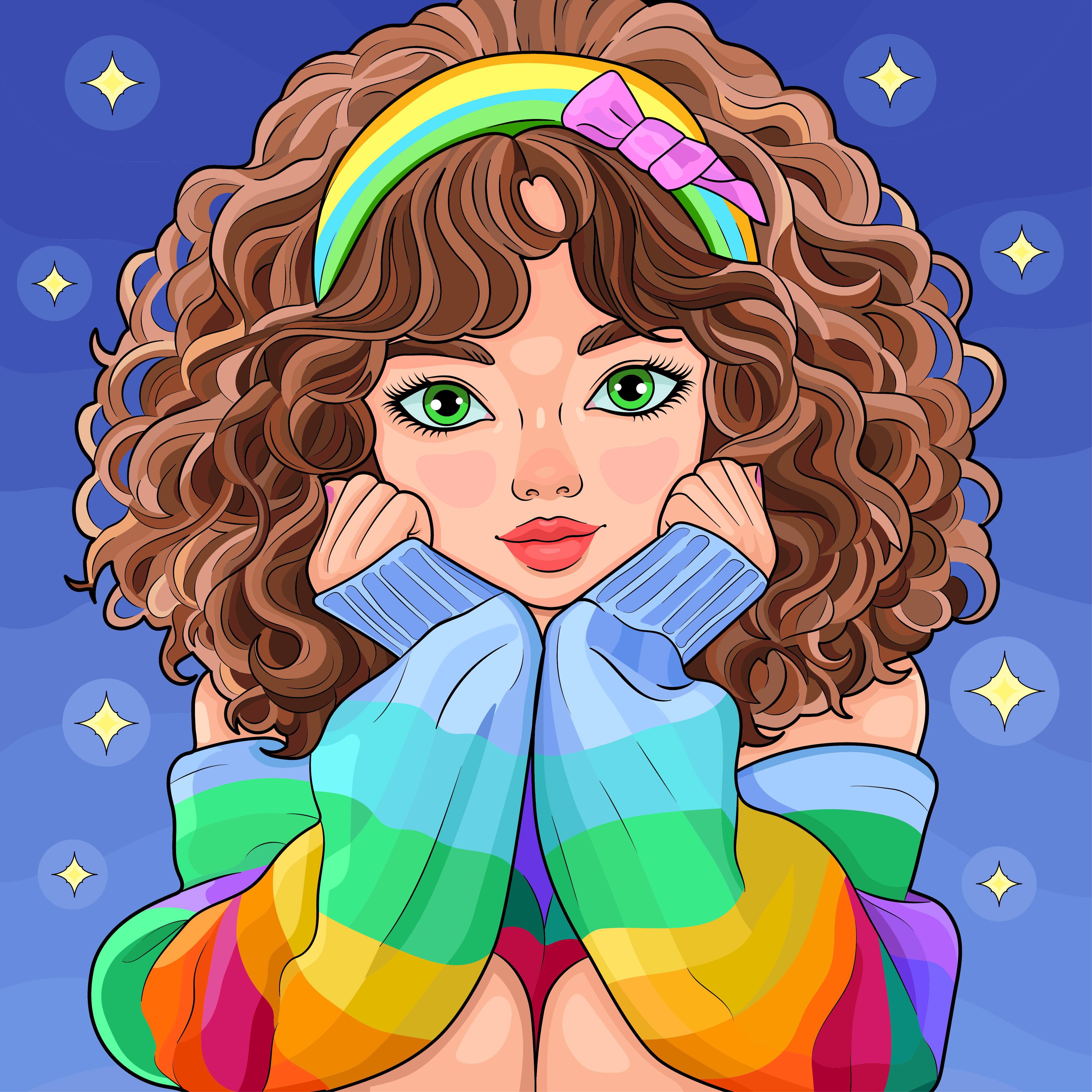 Blend halauniova sviatlana girl in sweater 01