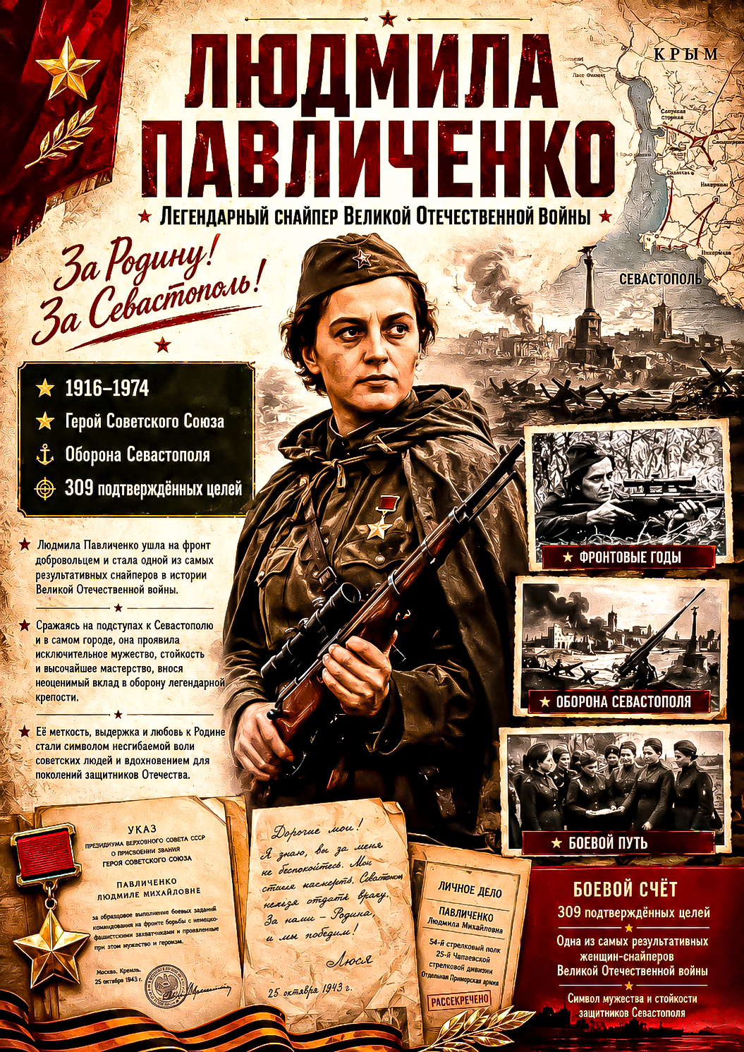 Pavlichenko poster