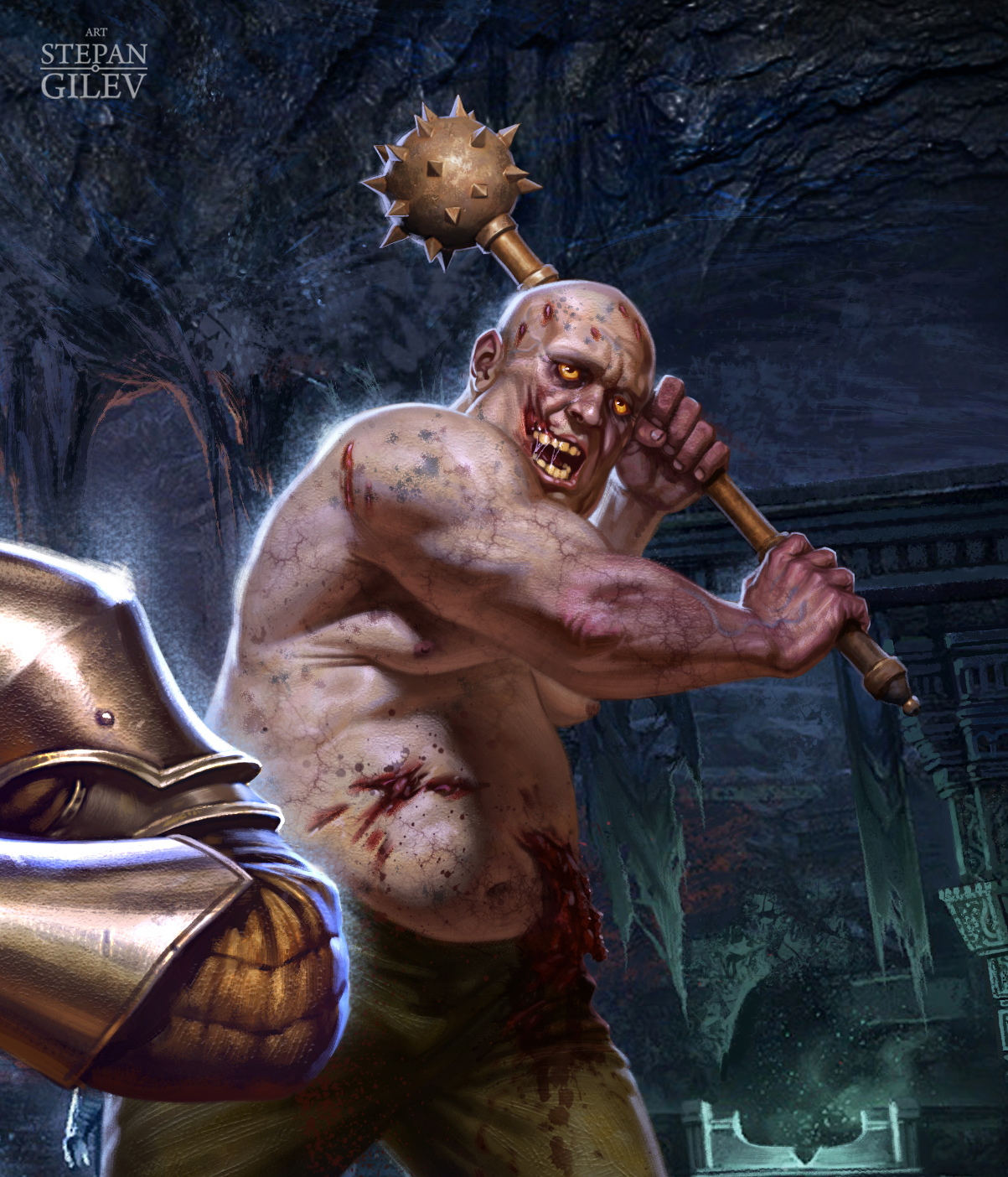 Warrior vs zombie c