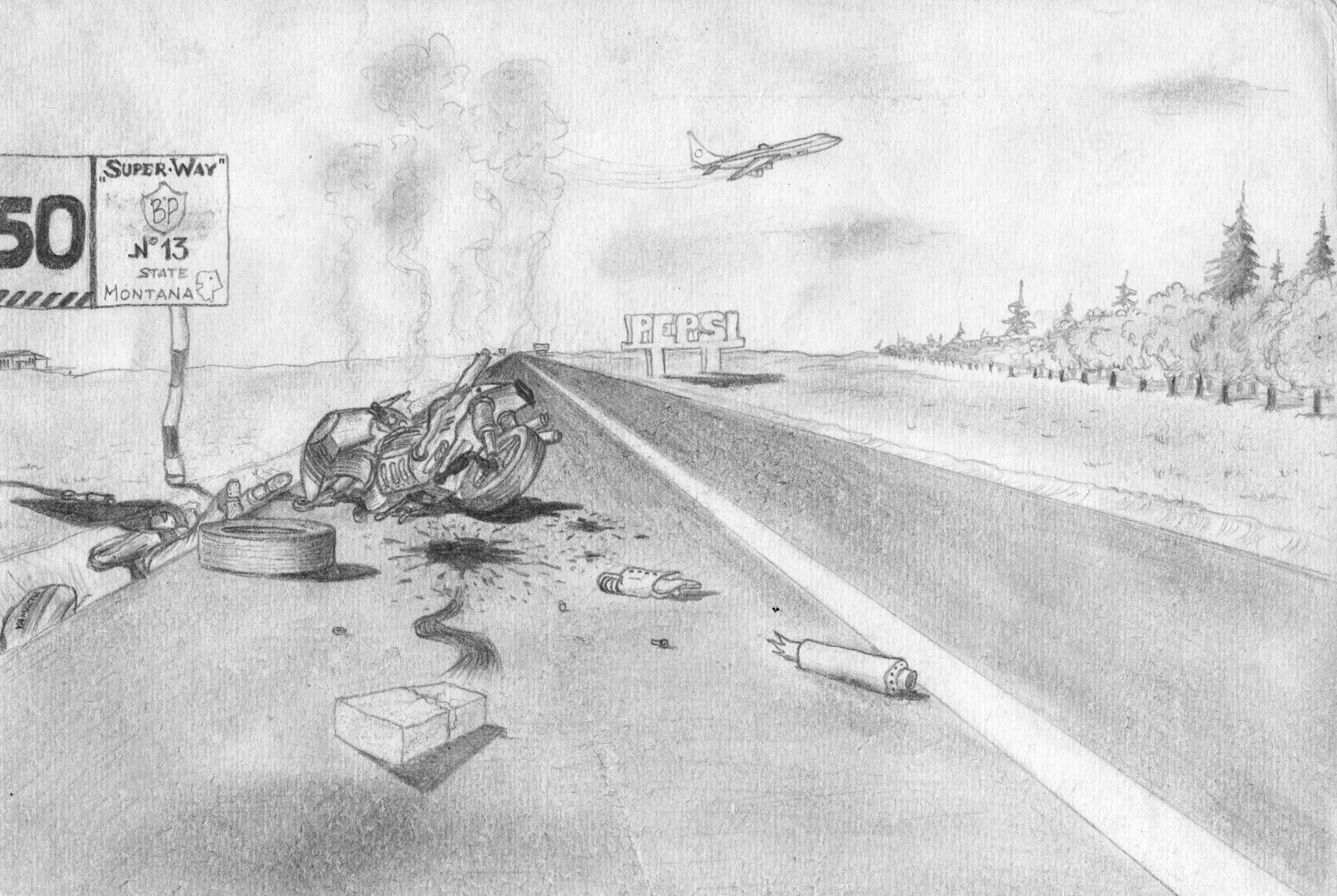 Event an the highway