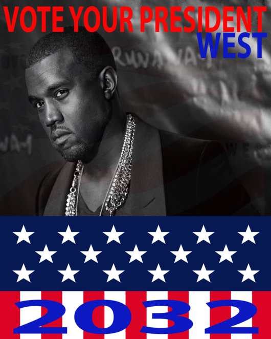 Main west president 2032 poster