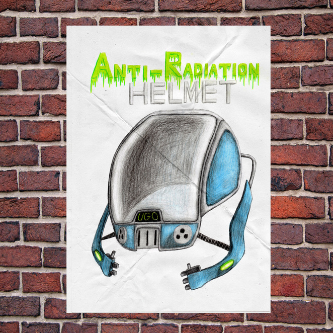 Main anti radiation helmet