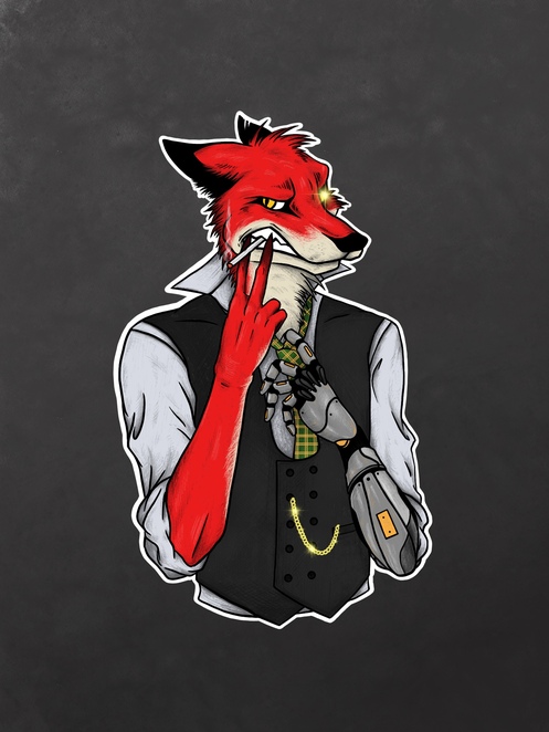 Main red fox