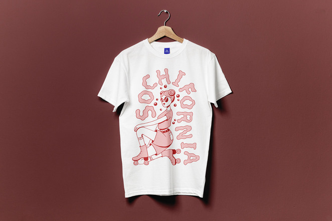 Main hanging t shirt mockup