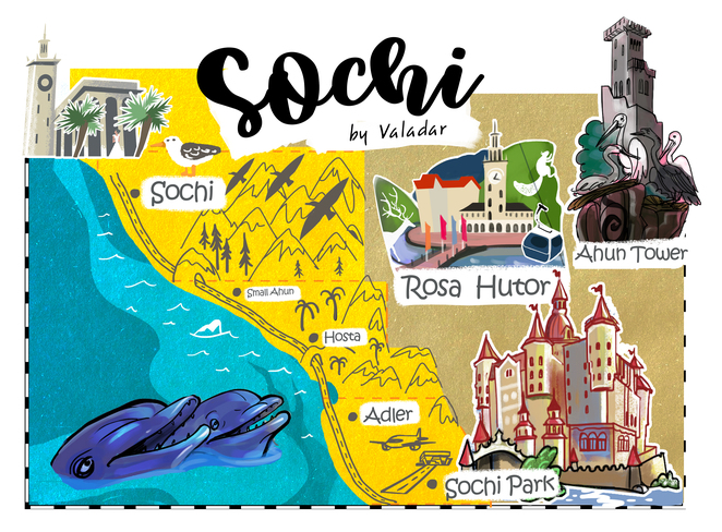 Main map sochi 2