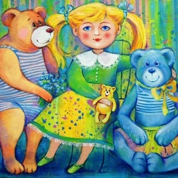 Лиза и медведи...