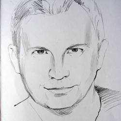 портрет эскиз