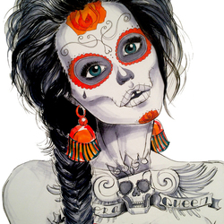 Calavera queen