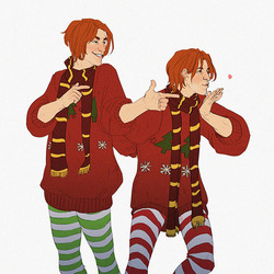 Fred and Georg Weasley