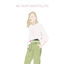 Fashion illustration. No sentimentalite