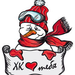 скетч Снеговик