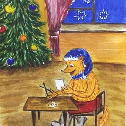 Как лисенок Пашка Новый Год встречал