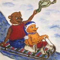 Как лисенок Пашка Новый Год встречал