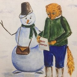 Как лисенок Пашка Новый Год встречал