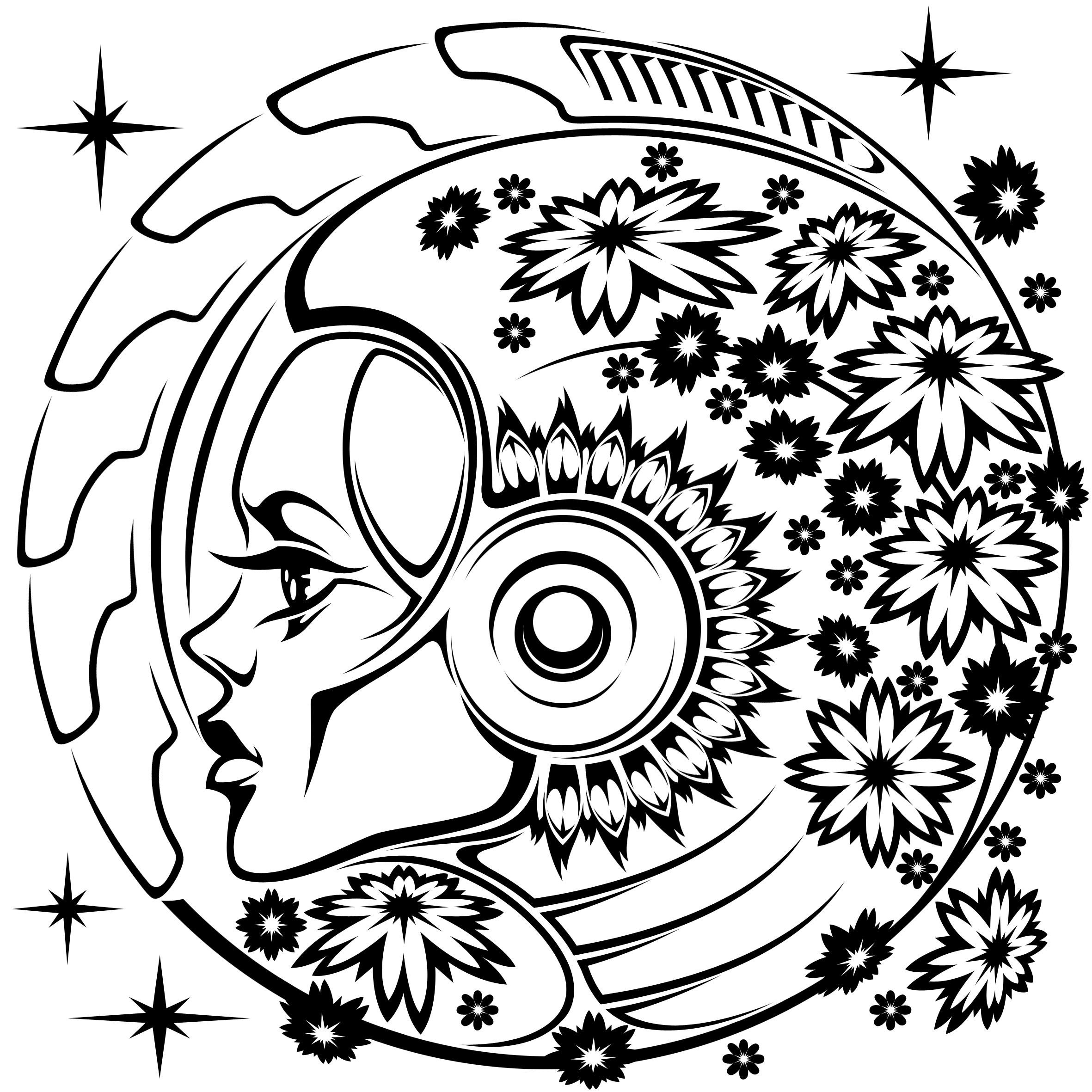 Иллюстрация Астра в стиле анимационный, графика, детский