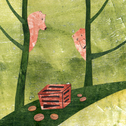  Иллюстрация к детской книге о приключениях медведей