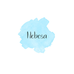 Логотип для магазина эко-косметики "Nebesa"