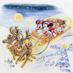 Микки Маус и Компания спешат поздравить всех с Новым годом