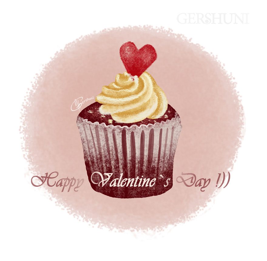 С Днём Святого Валентина!)) Happy Valentine's Day!!))