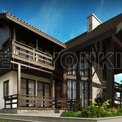 Дом кирпичный