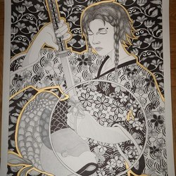 Koi samurai