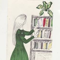 И все у нее по полкам да по шкафам 