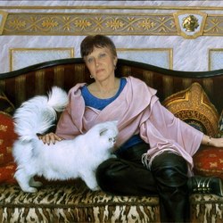 дама с котом