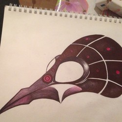 череп птички