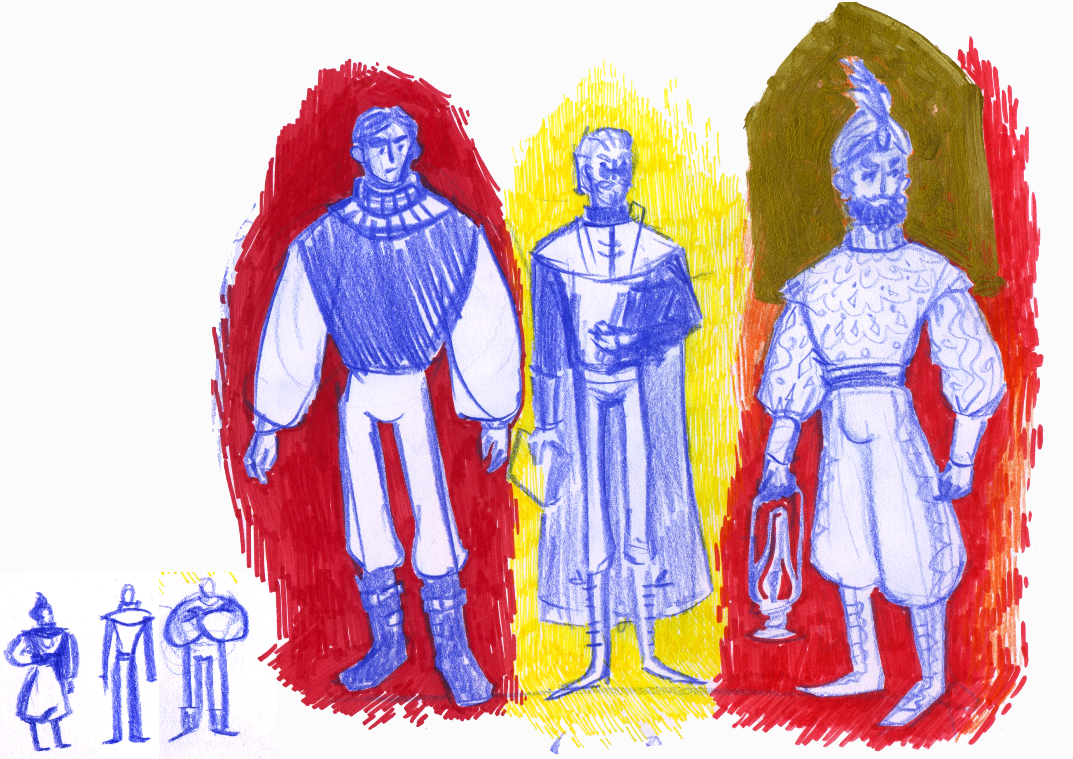 Разработка персонажей