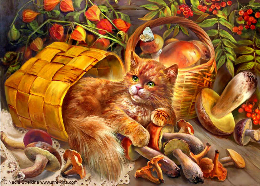 Картинка кот из сказки