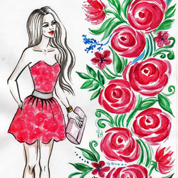 Леди и розы