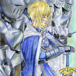 Saber and knights