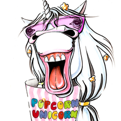 Popcorn-unicorn