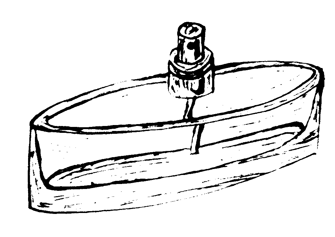 Иллюстрация Закончившиеся духи в стиле 2d, графика