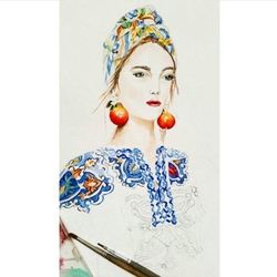 Fashion illustration D&G