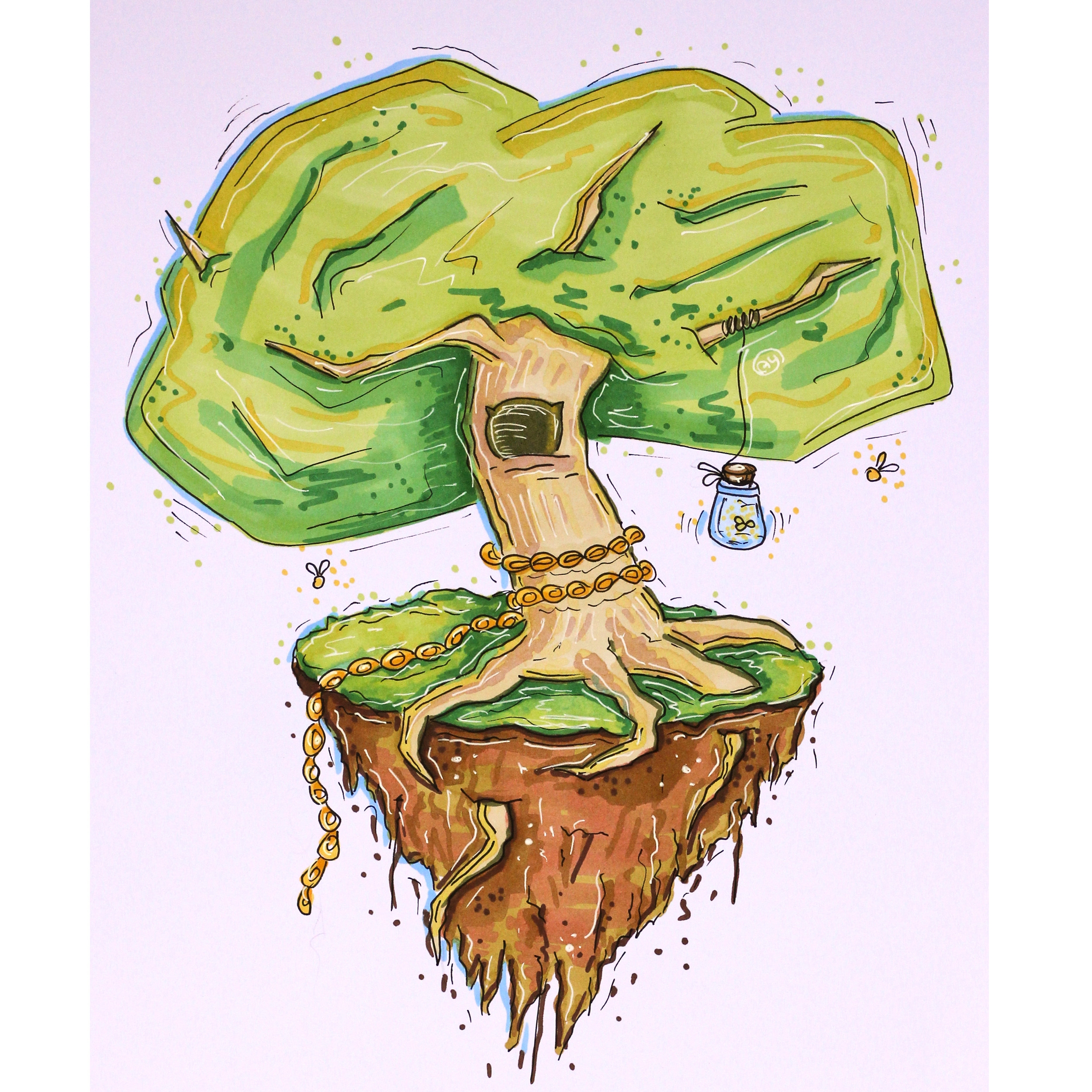 Рисунки у лукоморья дуб зеленый детские рисунки