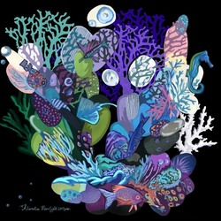 Пузырьки под водой.