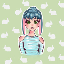 Иллюстрация "Зайка"