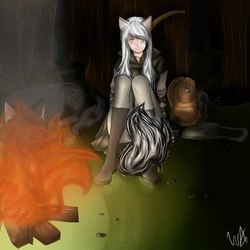 Лагерь в лесу