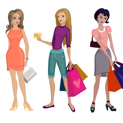 Shopping Girls