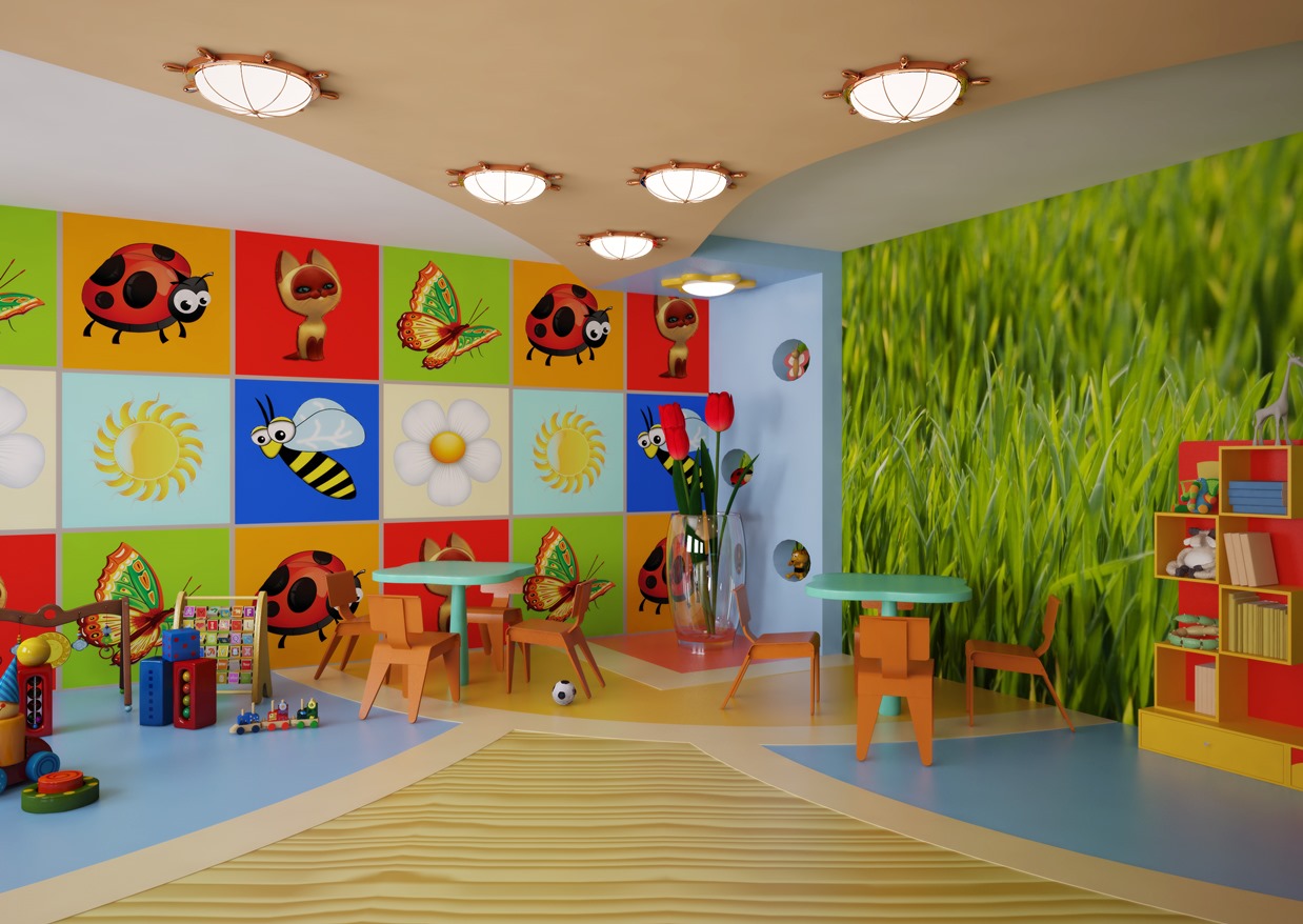 Дизайн детского садика | Kindergarten design